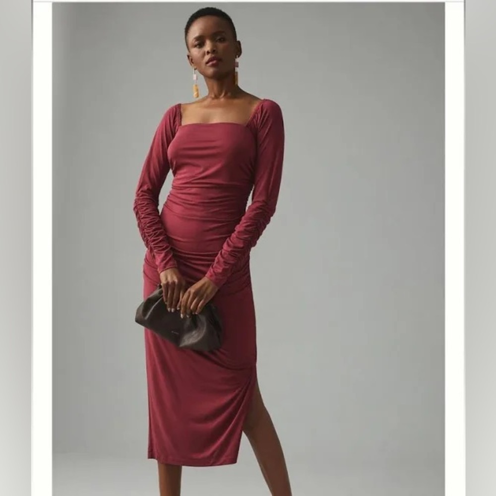 Anthropologie long sleeve dress, NWT, size XXS